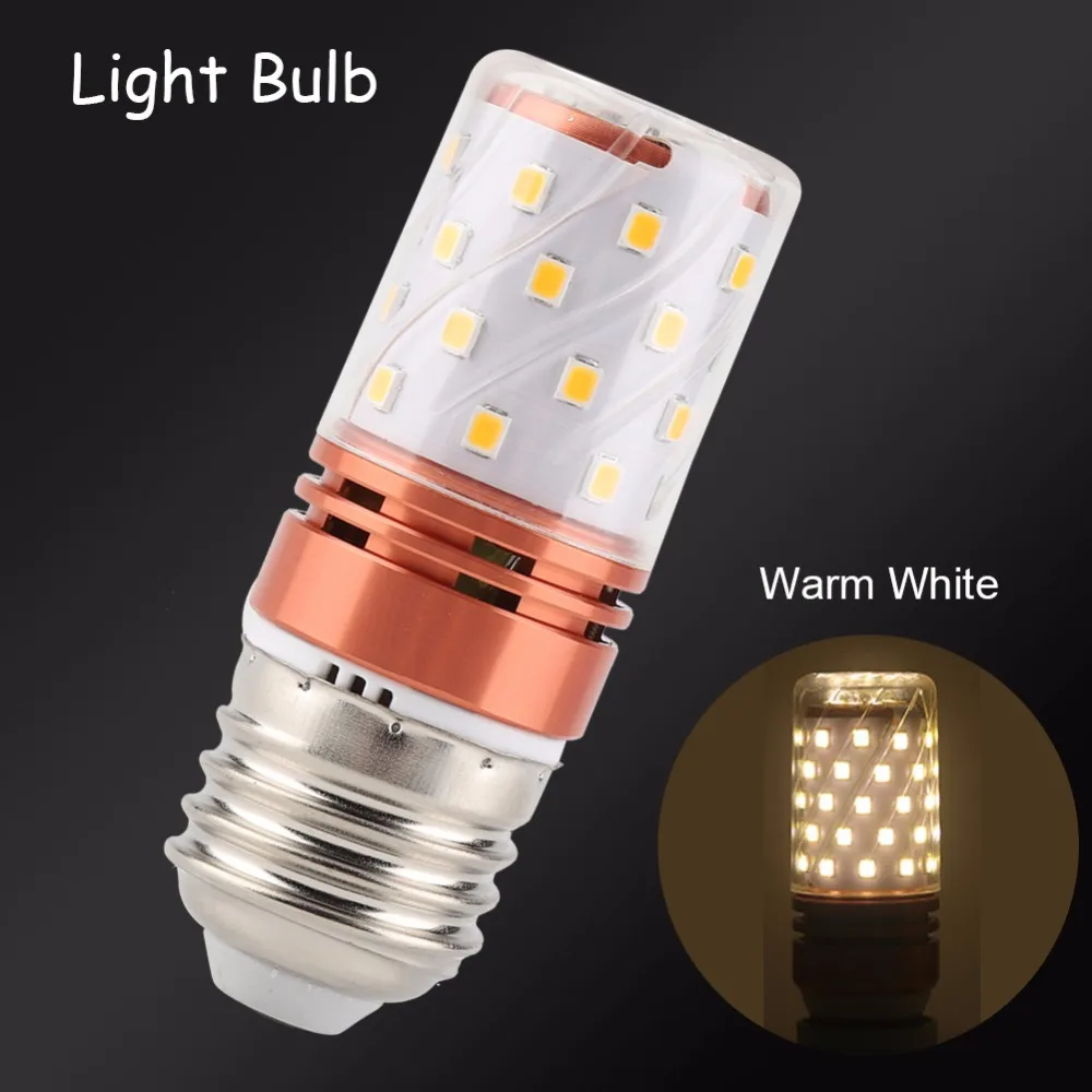 Светодиодный Кукуруза лампа свет SMD 2835 светильник светодиодная лампочка AC 110-265 V люстра свечи теплый/холодный белый Освещение E27 8 Вт