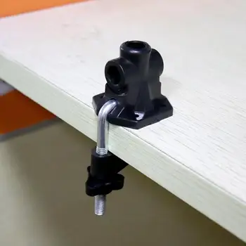

Table lamp Bracket right angle Clamp DIY Metal Desk Lamp fixtures Clip Fittings Camera Flash Holder Fit hardware hand tools