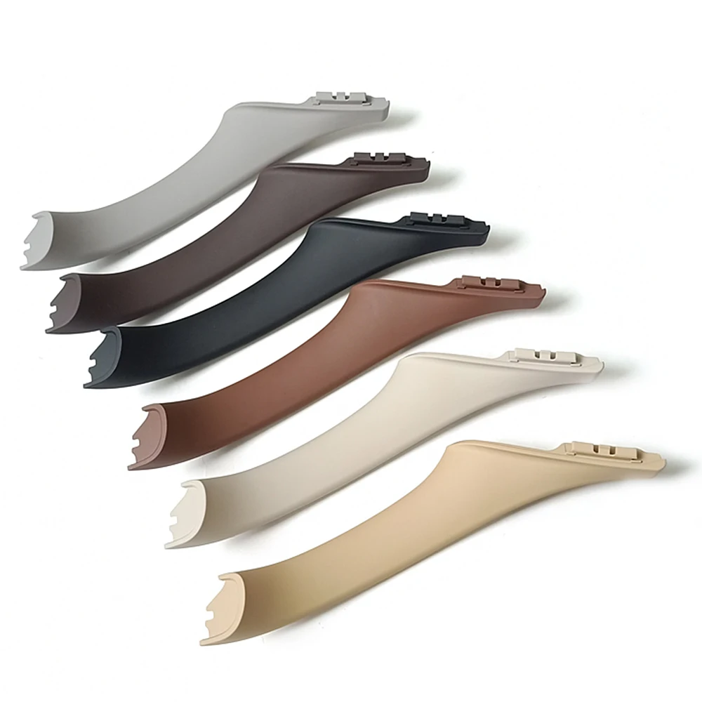 ハンドル インテリアインナー3ラックドアプルハンドルパネルトリム外側革カバーフルセット組立 BMW X5 X6 F15 F16カスタム パーツ アク ハンドル インテリアインナー3ラックドアプルハンドルパネルトリム外側