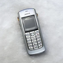 Восстановленный телефон NOKIA 6021 мобильный телефон 2G GSM трехдиапазонный разблокированный дешевый телефон старый телефон