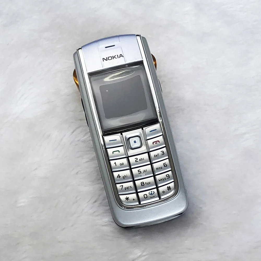 Восстановленный телефон NOKIA 6021 мобильный 2G GSM трехдиапазонный разблокированный