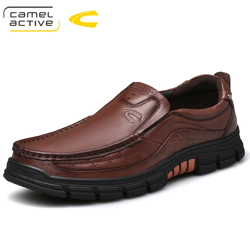 Camel Active, новинка, классический стиль, мужская походная обувь, натуральная кожа, мужская обувь, уличная, противоскользящая, Треккинговая обувь, кроссовки - Цвет: Коричневый
