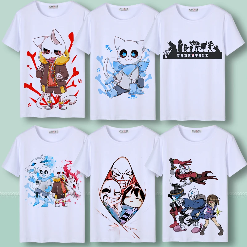 Футболка для косплея Undertale футболка с рисунком фриска ториэля без папируса топ