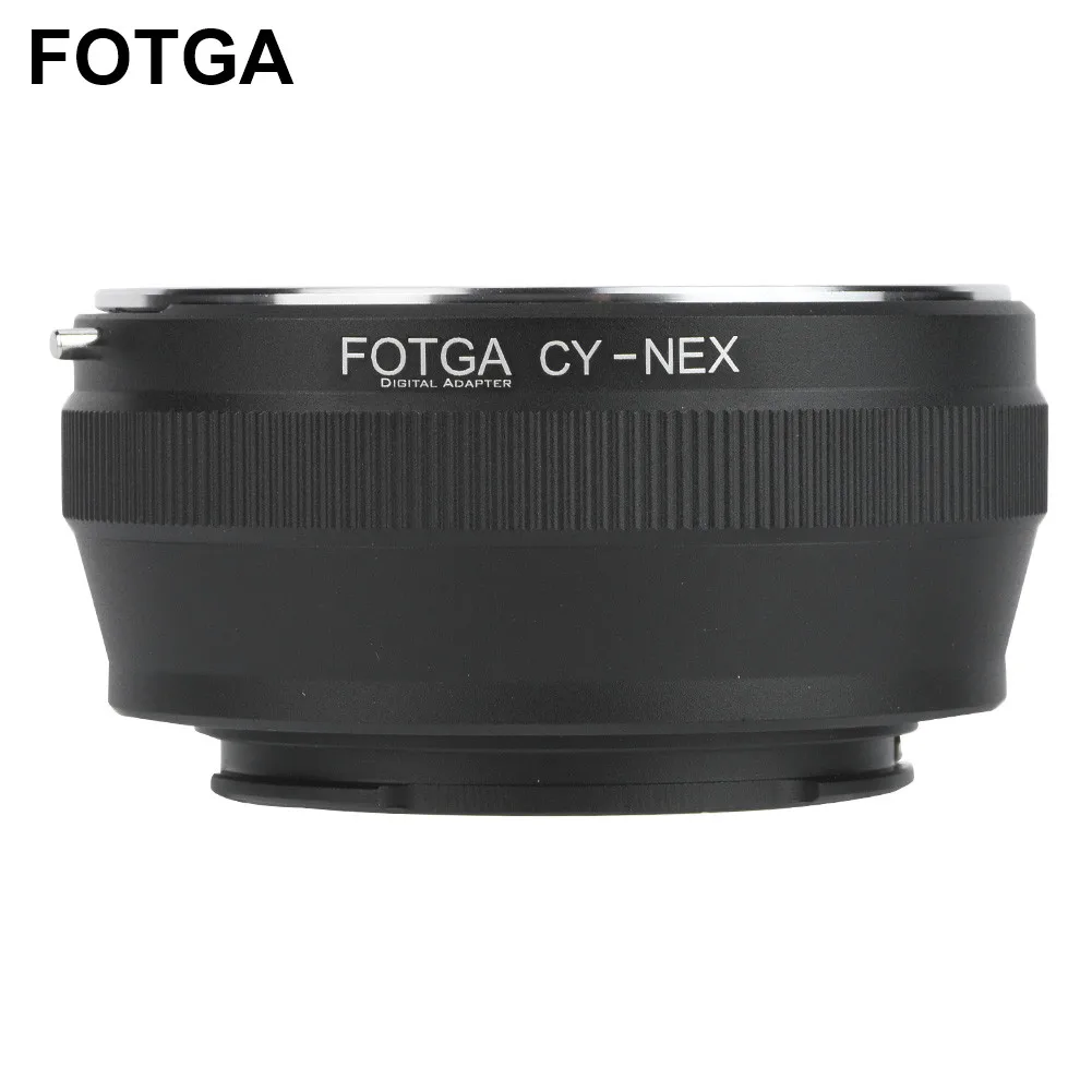 Кольцо адаптер FOTGA для объектива Contax CY Sony E внешняя деталь фотоаппарата 5C 5N 5R