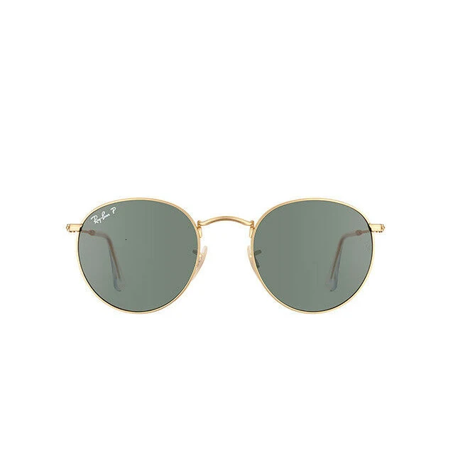 Gafas de sol Ray-Ban RB3447 круглый металлический 112/58 DORADO MATE/VERDE POLARIZADO