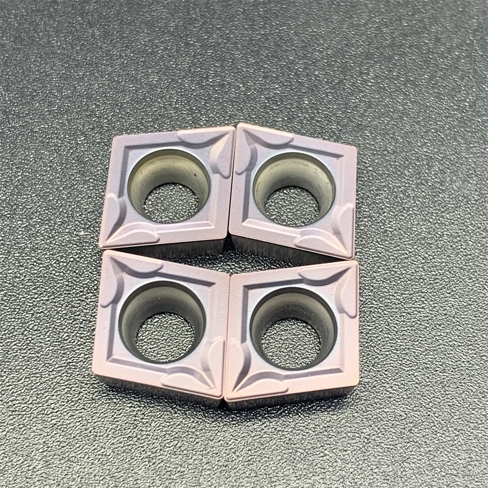 CNC 기계 카바이드 커터 터닝 도구, 내부 삽입 도구, CCMT09T304-PS AH725, CCMT 09T304 밀링 절단, 10 개