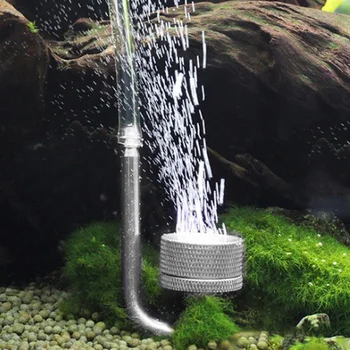 

Aquarium DIY CO2 Generator System Kit with Solenoid Valve Bubble Counter for Plants Aquarium H99F