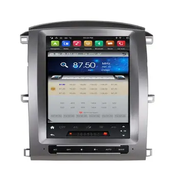 

4gb+64gb Tesla Vertical Screen PX6 12.1" Android 9.0 Car DVD GPS for Toyota LAND CRUISER LC100 2003-2007 Radio Bluetooth WIFI