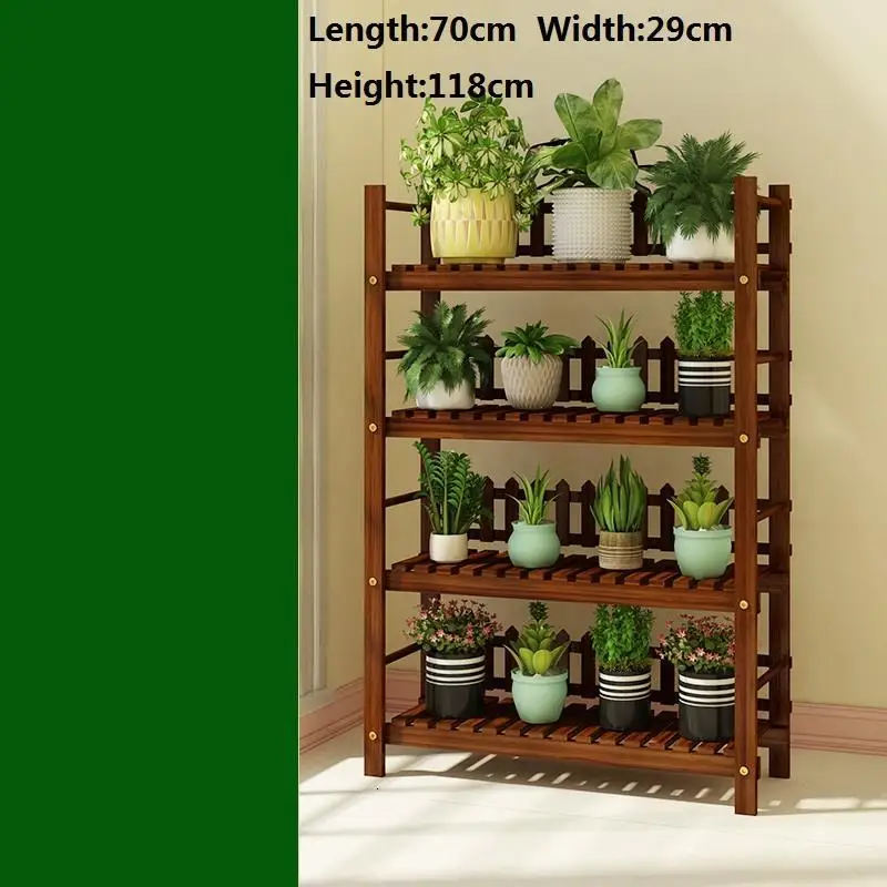 Полки для внутреннего горшка Soporte Plantas Interior Estanteria Para Macetas Stojak Na Kwiaty стойка для балкона Цветочная Полка Подставка для растений - Цвет: MODEL B