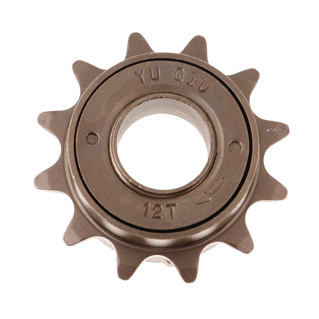 

12T 34mm 1/2'' x 1/8'' Bronze BMX MTB Freewheel Mountain Bicycle Single Speed Bronze
