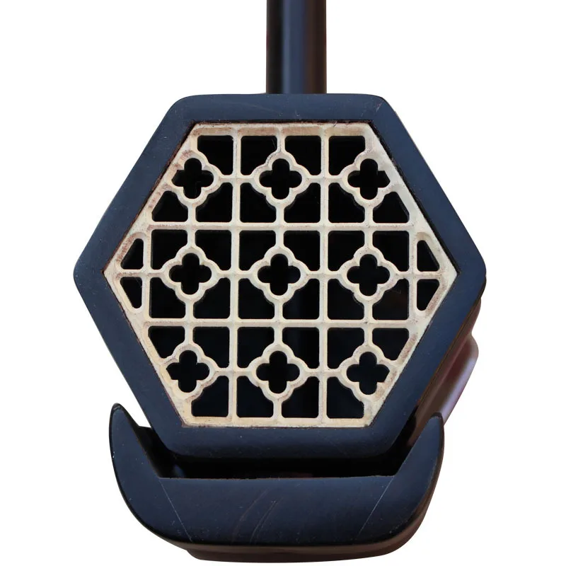 High Quality Black Rosewood erhu Handmade Chinese Music With Hard Case/Tuner/Bow/Rosin/Strings Folk Music Instrument