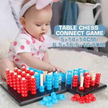 

Kids Education Backgammon Checkers Toy Chessmen Entertainment Game Board Toys Gift Exercise Ability Parent-Child Games