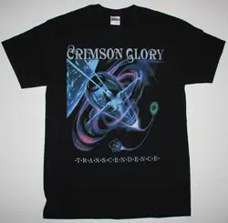 CRIMSON GLORY TRANSCENDENCE 1988 прогрессивная тяжелая металлическая Новая Черная футболка