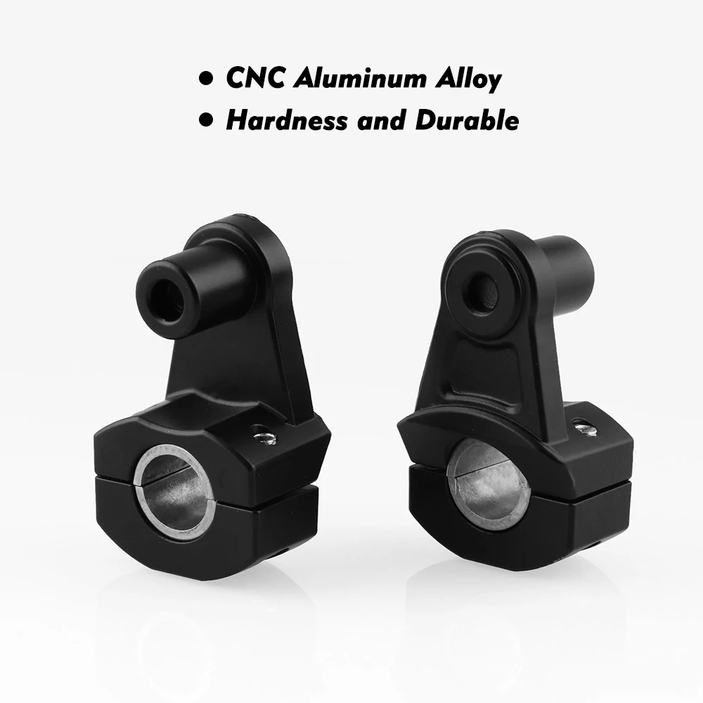 2 шт. мотоциклетные зажимы для руля черный Riser 22 мм 28 мм для Suzuki для Yamaha для BMW для Honda алюминиевый сплав бар