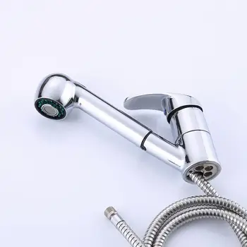 

Bathroom Sink Tap Zinc Alloy Basin Faucet Kitchen Tap Head Deck Mounted Sink Cold Single Handle Tap Corrosion Resistance Tap
