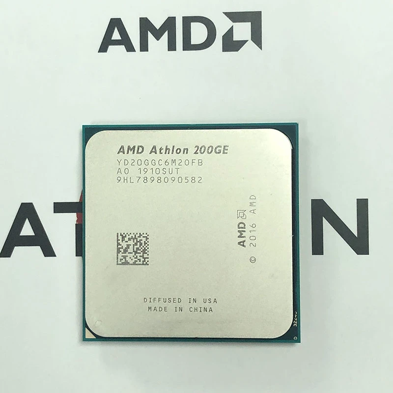 AMD Athlon 200GE Dual Core 3.2GHz L3=4M 35 Watt Socket AM4 Radeon Vega  3|CPUs| - AliExpress