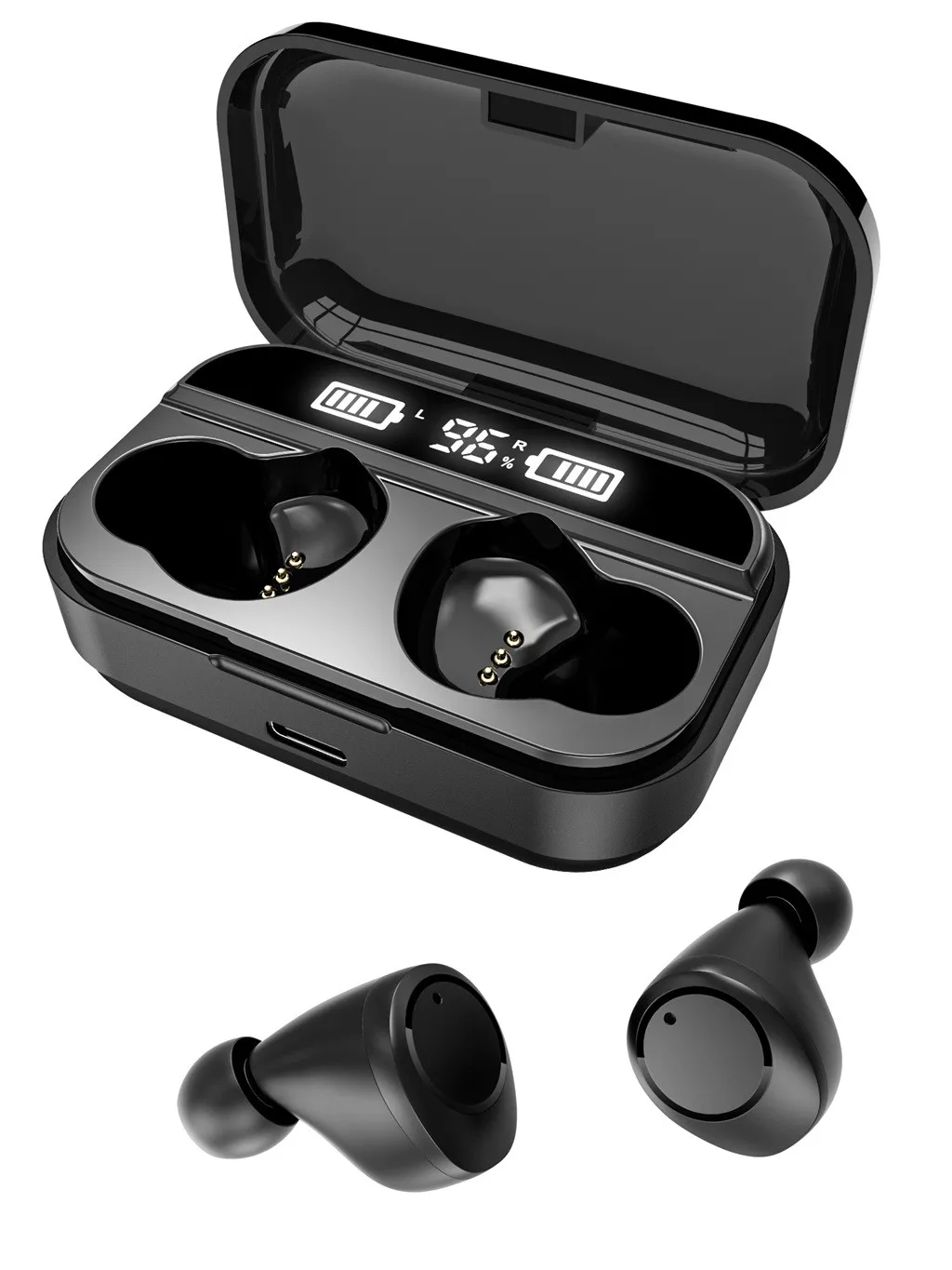 Bluetooth 5,0 гарнитура для Xiaomi iPhone huawei samsung беспроводные TWS наушники с шумоподавлением мини стерео наушники для Airdots