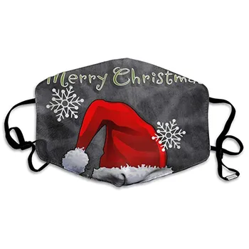 

Balaclava Christmas Adult Washable Anti-spitting Protective Face Cover Masks 1PCS Printabl washable breathable mask mascarilla#K