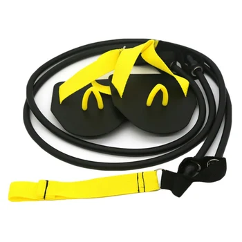 

Swimming Arm Strength Trainer Swim Paddle Fins Professional Freestyle Arm Trainer Elastic Band Swimming Training NEW!