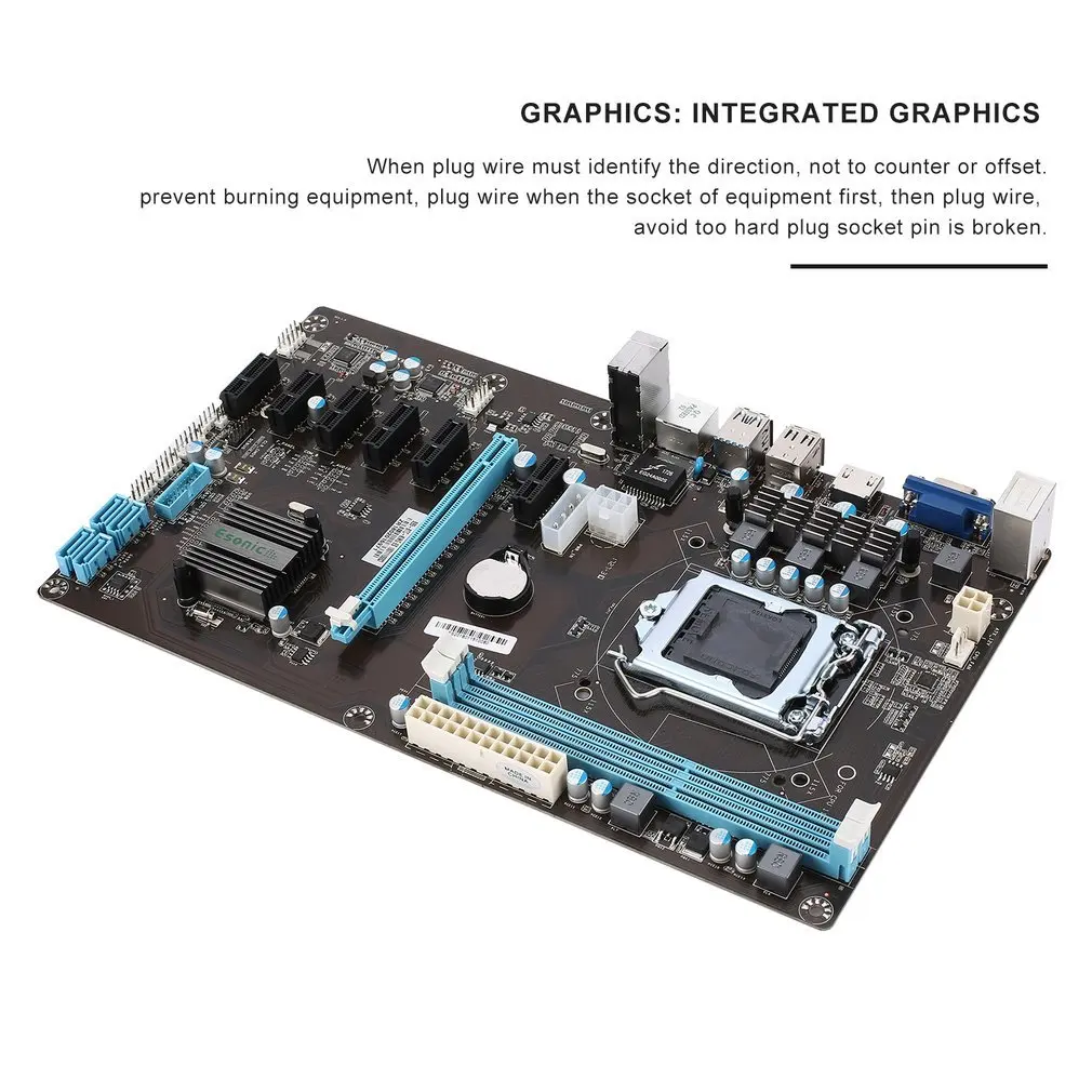 Стабильная версия PCI Express 1x до 16x Riser 6 GPU майнинговая материнская плата 6 шт. PCI-E удлинитель Riser Card для BTC Eth Rig эфириум