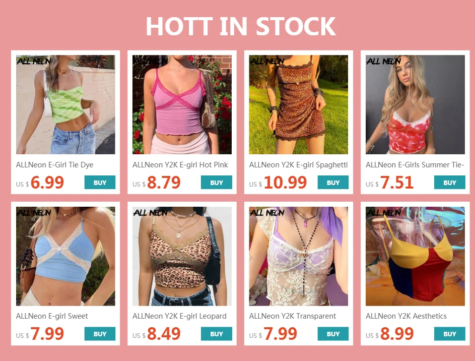 ALLNeon E-girl Y2K Spaghetti Strap V-neck Black Camis Dresses 90s Vintage Chic Criss-cross with Lace Ribbed Mini Party Dress