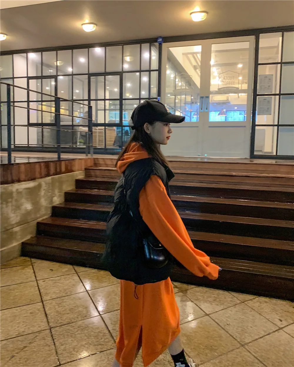 Down Feather Cotton Vest Women's New Style Autumn And Winter Short Students Bread Cotton Coat Sleeveless Coat Thick Waistco