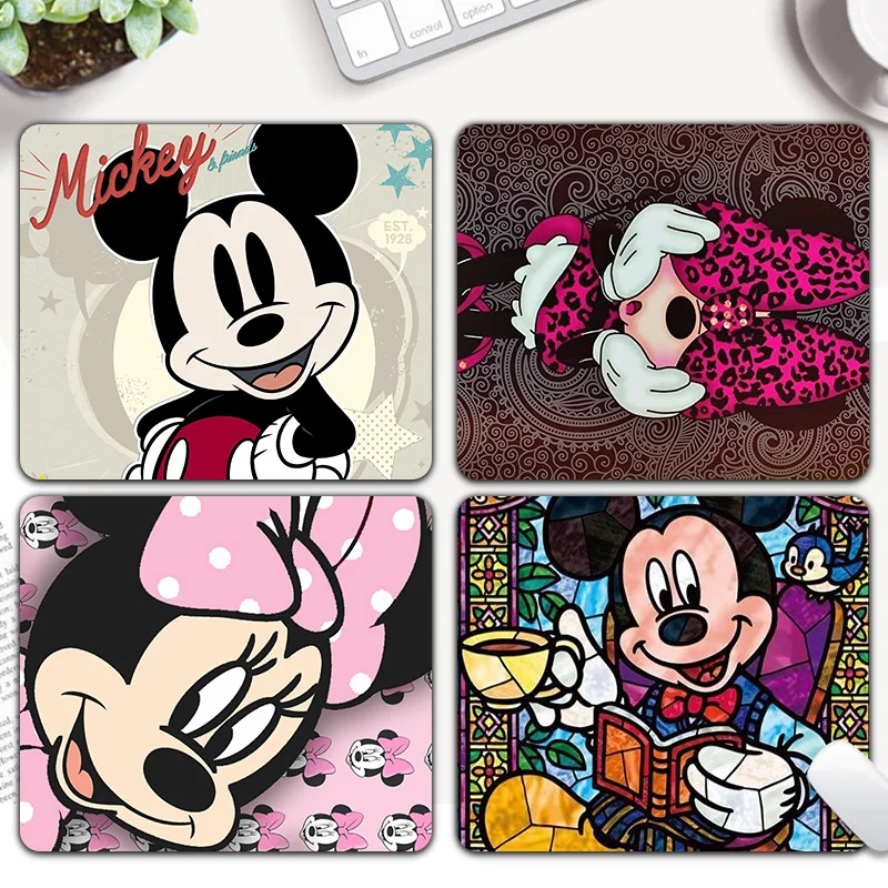 

Minnie Desk Keyboard Mice Mat Mickey Gaming Mouse Pad Game Computer Mousepad