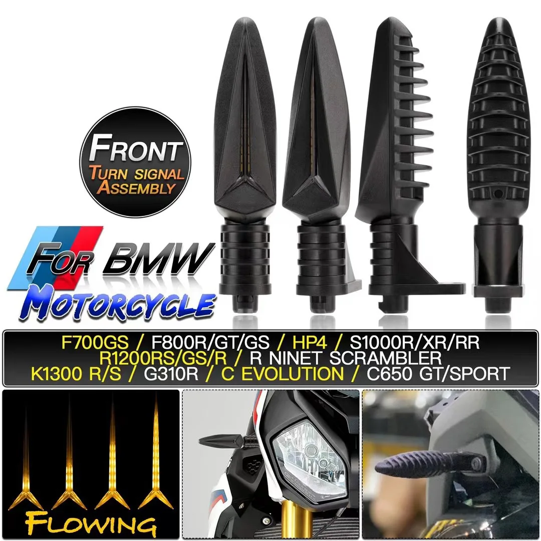For Bmw Hp4 S1000r S1000rr S1000xr R1200gs R1200r R1200rs Motorcycle Front Led Turn Signal