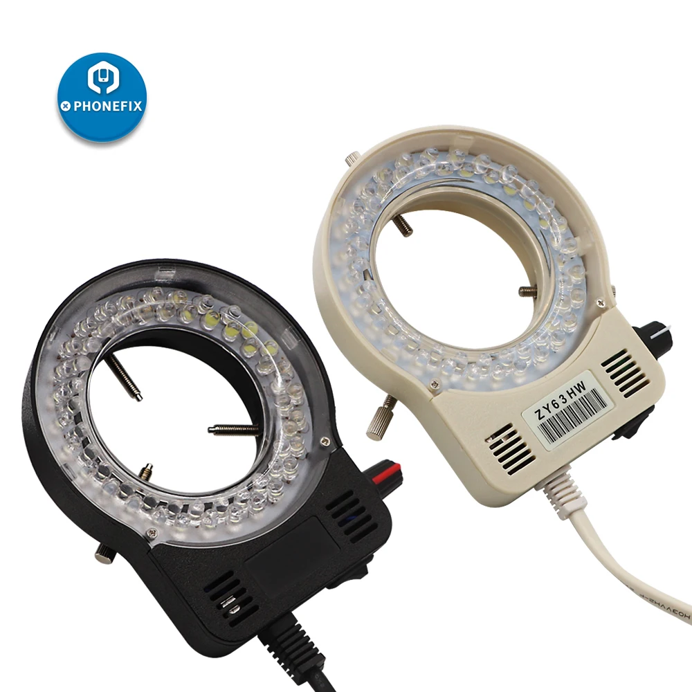 Microscope LED Ring Light Illuminator Lamp For Microscope Excellent Circle Light Industrial microscope camera light source