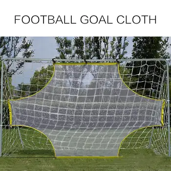 

Goal Durable Portable 5 Person System Polyester Yellow White Goalkeeper Ball Sports Football Gate Football Net Practical Game