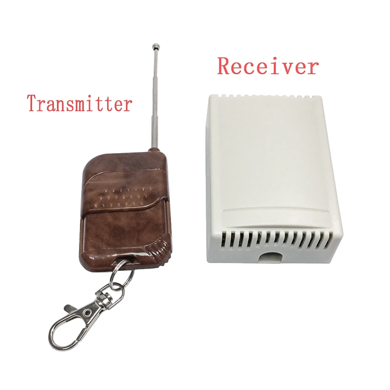 

2 Channel DC Motor Controller Receiver 12V 24V Mini Remote Control Housing Entrance Guard Machine Controller For DC Motor