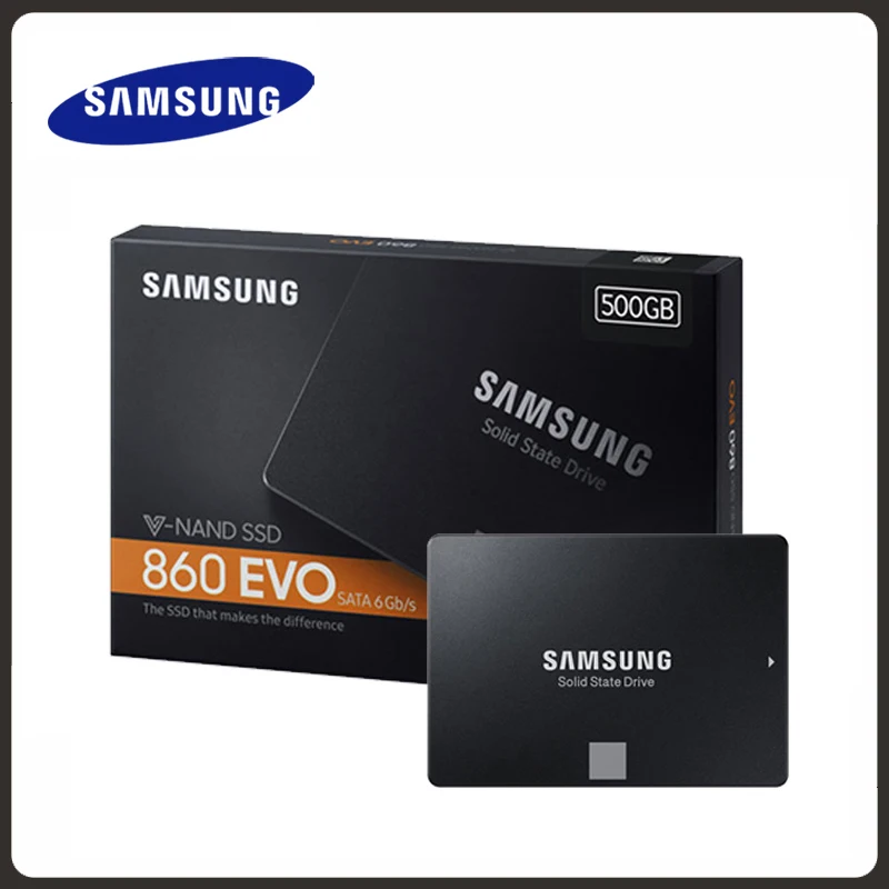 SAMSUNG SSD 1 ТБ 860 EVO 250GB 500GB внутренний жесткий диск HDD SATA 3 2 5 твердотельный накопитель
