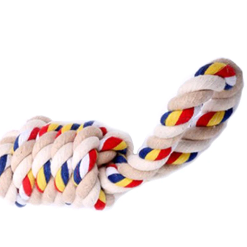 Pet Toys Bite-Resistant Knot Interactive Grinding Stick Large Dog Golden Retriever Dog Tooth Cleaning Toys