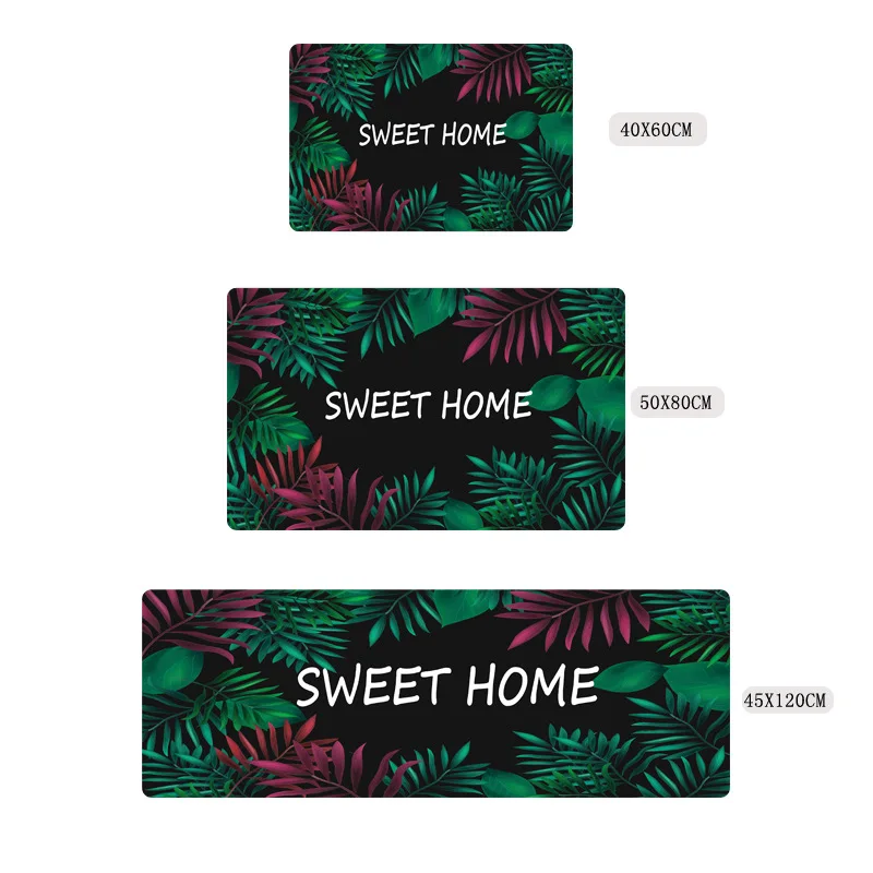 

Drop Shipping Modern Simple Water Absorption Anti-Slip Carpet Door Mat Bathroom Floor Kitchen Home Rugs 40x60cm/50x80cm/45x120cm