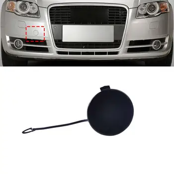 

EIDRAN Black Front Bumper Eye Cover Tow Hook Cap Trim 8E0807241C For Audi A4 S4 B7 2005 2006 2007 2008