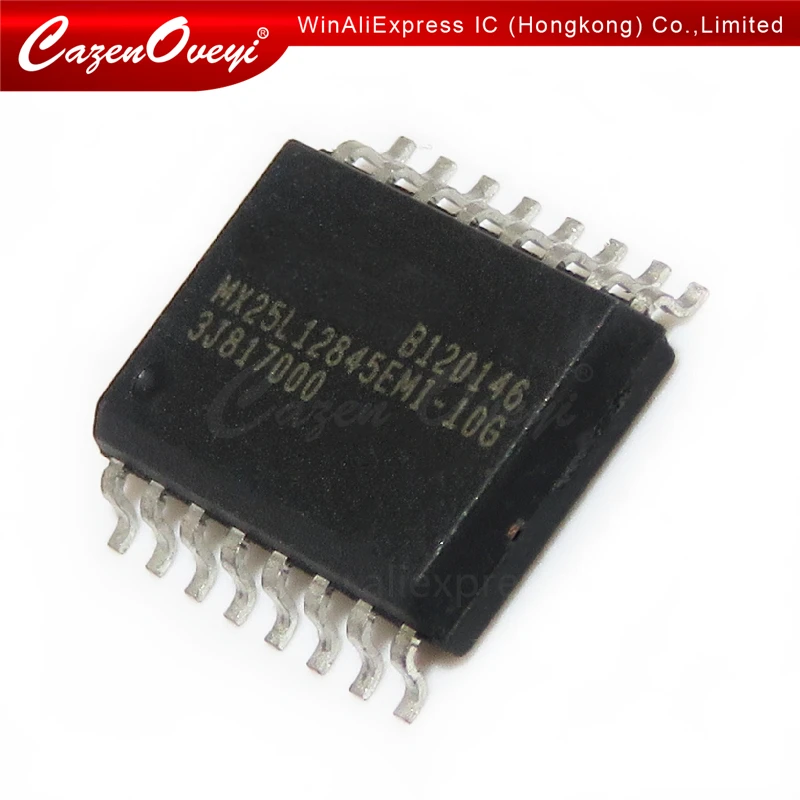 

5 шт./лот MX25L12845EMI-10G 25L12845 лапками углублением SOP-16 в наличии