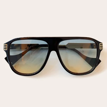 

Classic Oversize Sunglasses Men Women Brand Designer Acetate Frame Luxury Sun Glasses UV400 Gafas Oculos De Sol