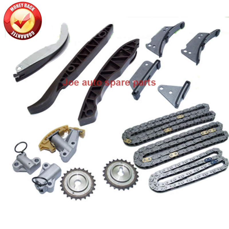 D4CB Engine Timing Chain Kit for KIA Sorento 2.5CRDI 2005 For Hyundai H-1 H200 Starex Porter SATELLITE 2006- distribution |