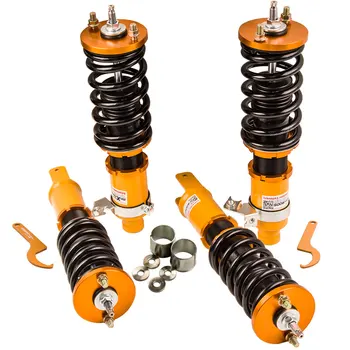 

Adjustable Damper Coilover for Honda Civic EK 96-00 Del Sol 92-97 EG3-EG9 91-95 Suspension Damper Force Camber Plate Front Rear