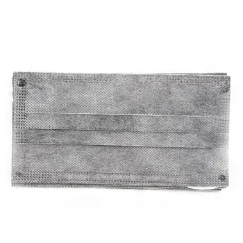 

30 Pcs Mouth Mask Disposable Activated Carbon Mask Face Masks On The Mouth Mask Gray Color Women And Men Adult Protective