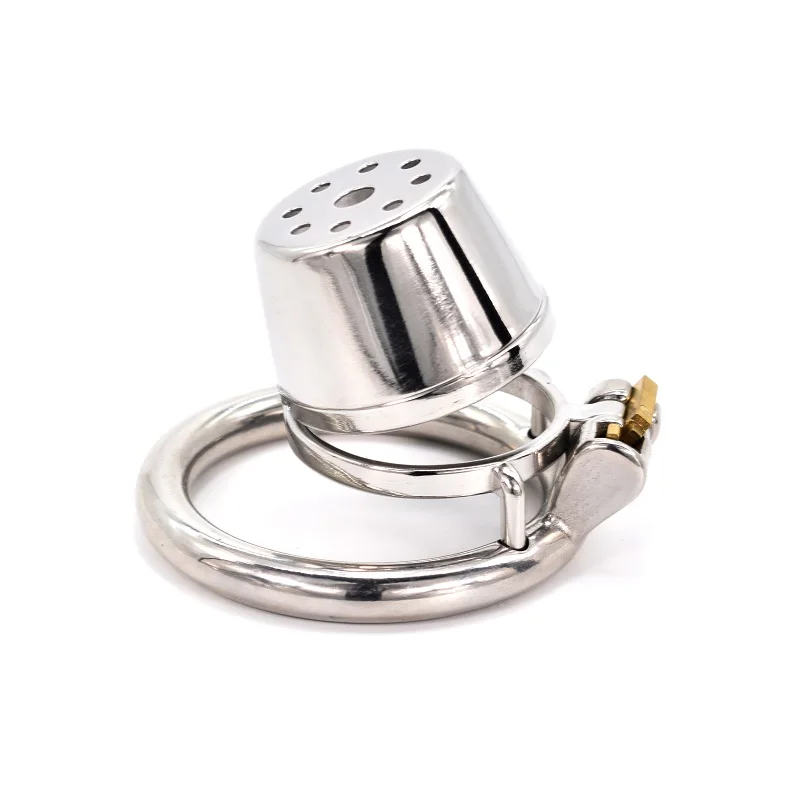 

Stainless Steel Male Chastity Device Cock Cage Penis Ring Metal Locking Belt Urethral Catheter Barbed Ring Sex Toys for Men