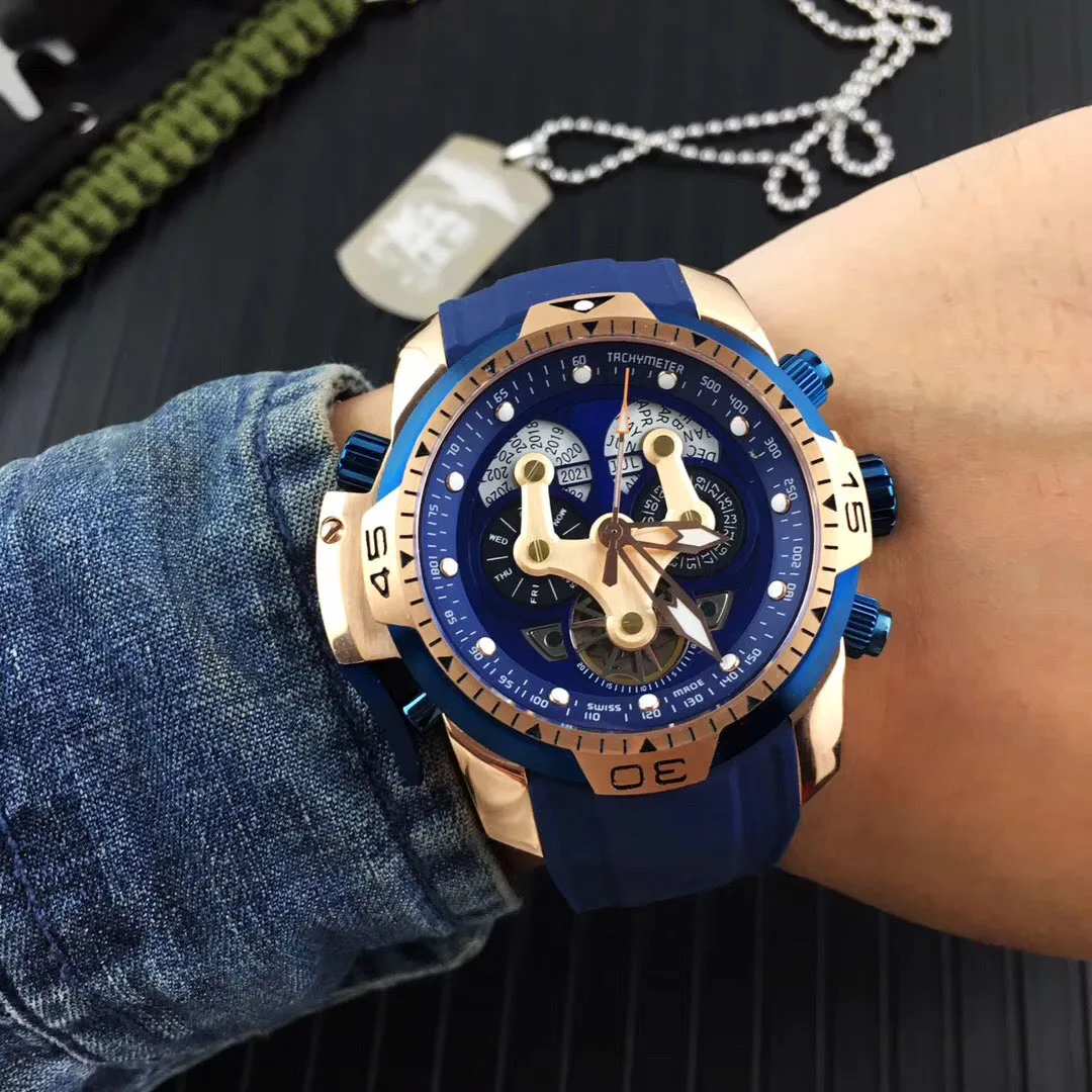 

WG09110 Mens Watches Top Brand Runway Luxury European Design Automatic Mechanical Watch