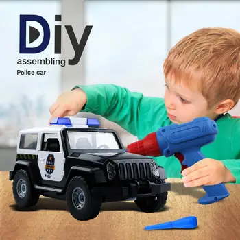 

Kuulee DIY Electric Drill Assembled Car Children Disassembly Puzzle Assembly Toys Gift for Kid
