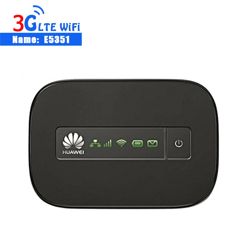handicap rytme Dom Unlock Huawei E5351 Original Best 3g Portable Wifi Router With Sim Card  Slot 21m Pocket Wifi - 3g/4g Routers - AliExpress