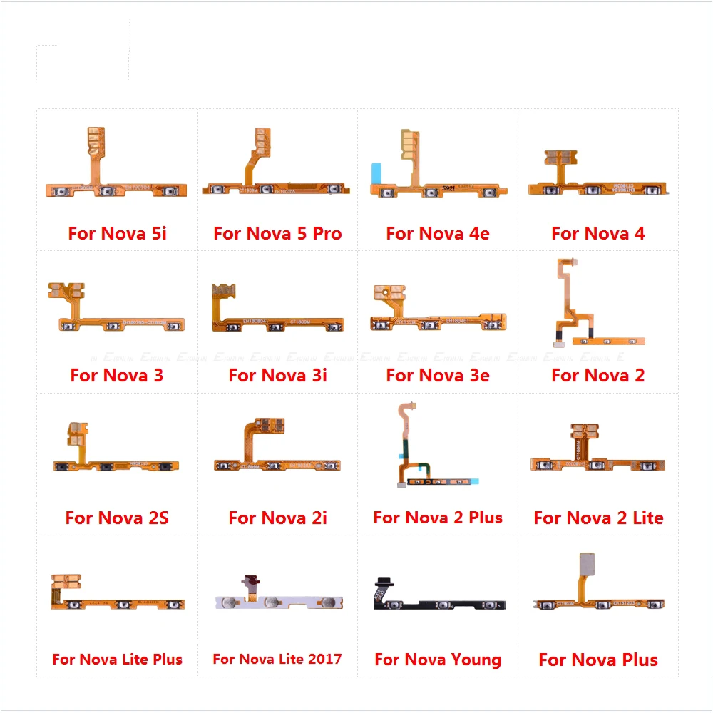 Volume Switch Key Flex Cable For HuaWei Nova 5i 5 Pro 4e 4 3 3i 3e 2 2S 2i Plus Lite 2017 Power On Off Button Repair Parts
Volume Switch Key Flex Cable For HuaWei Nova 5i 5 Pro 4e 4 3 3i 3e 2 2S 2i Plus Lite 2017 Power On Off Button Repair Parts