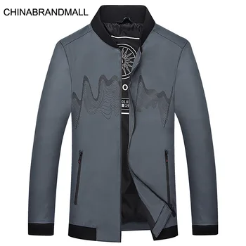 

Young And Middle-aged Super Brand Coat Fat Man Plus Fat Plus Yili Collar Jacket Autumn Loose Leisure Men's Wear 2020