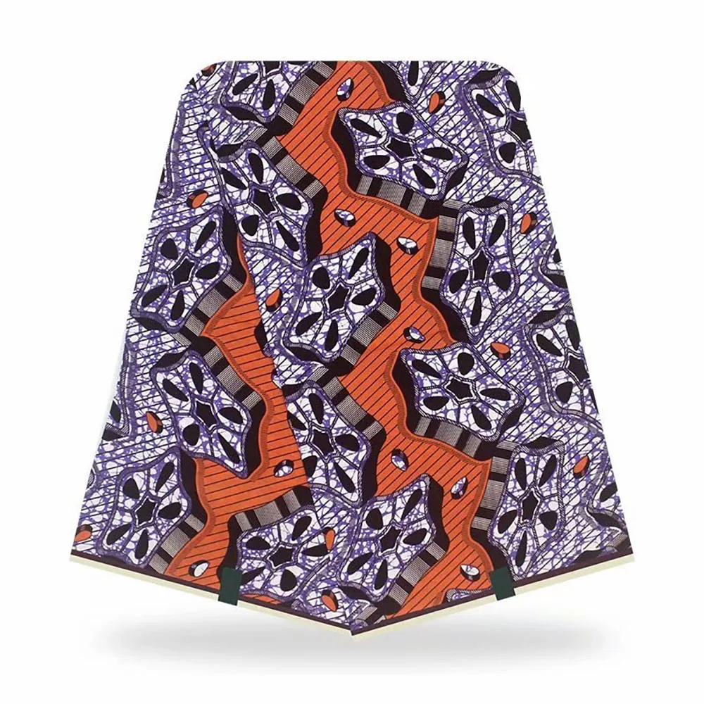

Ankara Fabric 100% Cotton High Quality Fabric Â Veritable Wax Nigerian Style Print Fabric For Patchwork SewingÂ