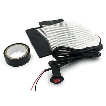 

Accessories Heated Grip Pads Warmers 12V 11x9cm Replacement Set Universal