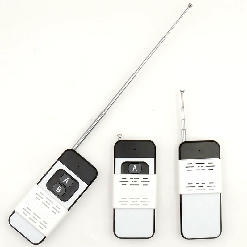 433 Mhz Wireless RF Module Remote Control Learning Code 1527 Remote Control 1/2/4CH Long Range 1000m For Lamps Lights Gate Door