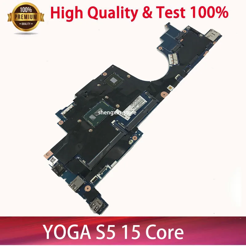 lower price  ZIUS1 LA-B591P for thinkpad yoga 15 laptop motherboard 20DQ 20DR CPU I5-5200U SWG FRU 00NY537 00JT3